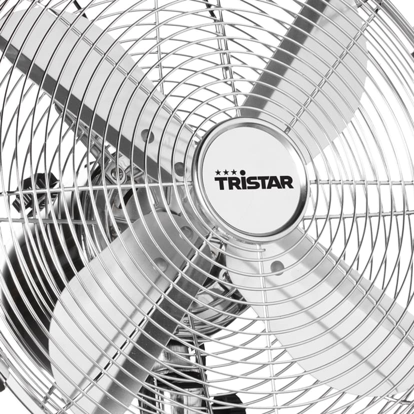 Tristar Bordsfläkt 30cm Rostfri