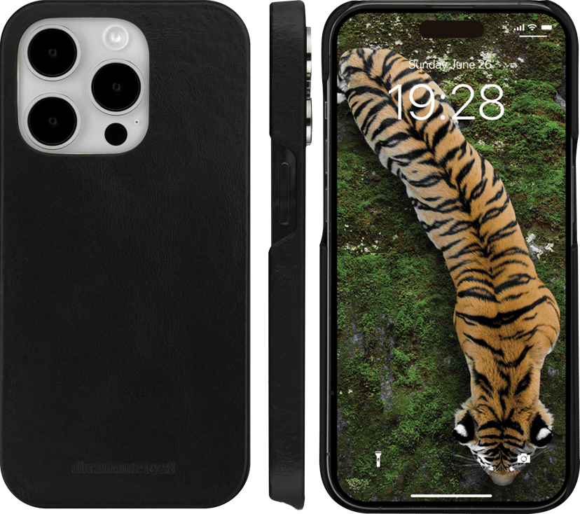 dbramante1928 Lynge iPhone 15 Pro Musta