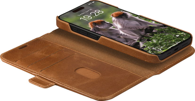 dbramante1928 Lynge iPhone 13, iPhone 14, iPhone 15, iPhone 16e, iPhone 17e Brun