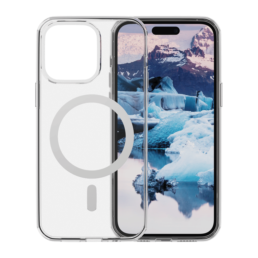 dbramante1928 Iceland Pro Magsafe iPhone 15 Pro Gjennomsiktig, Hvit