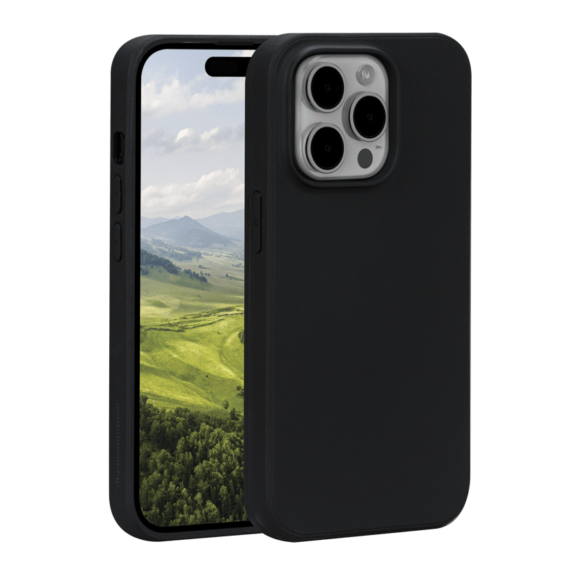 dbramante1928 Greenland 100% gerecycled Plastic iPhone 15 Pro Zwart