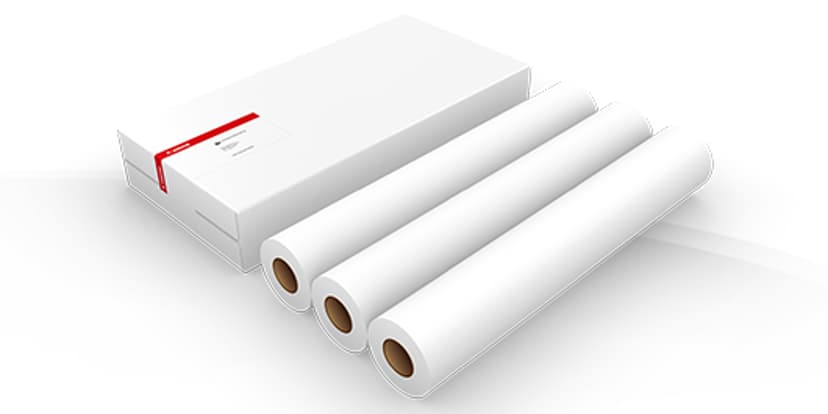 Canon Papper Standard 4281V 914mm 50m 36" 80g 3-Rullar