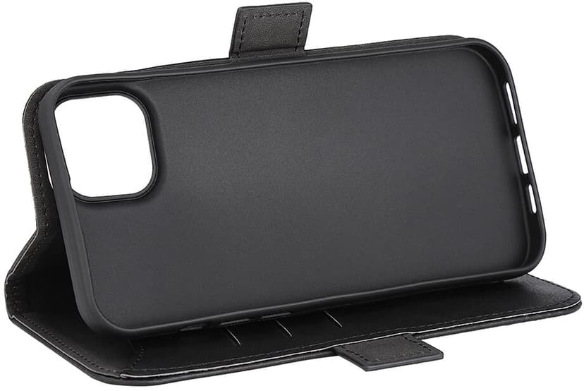 Gear Wallet Case iPhone 15 Plus Svart