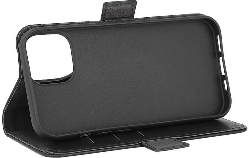 Gear Wallet Case iPhone 15 Musta