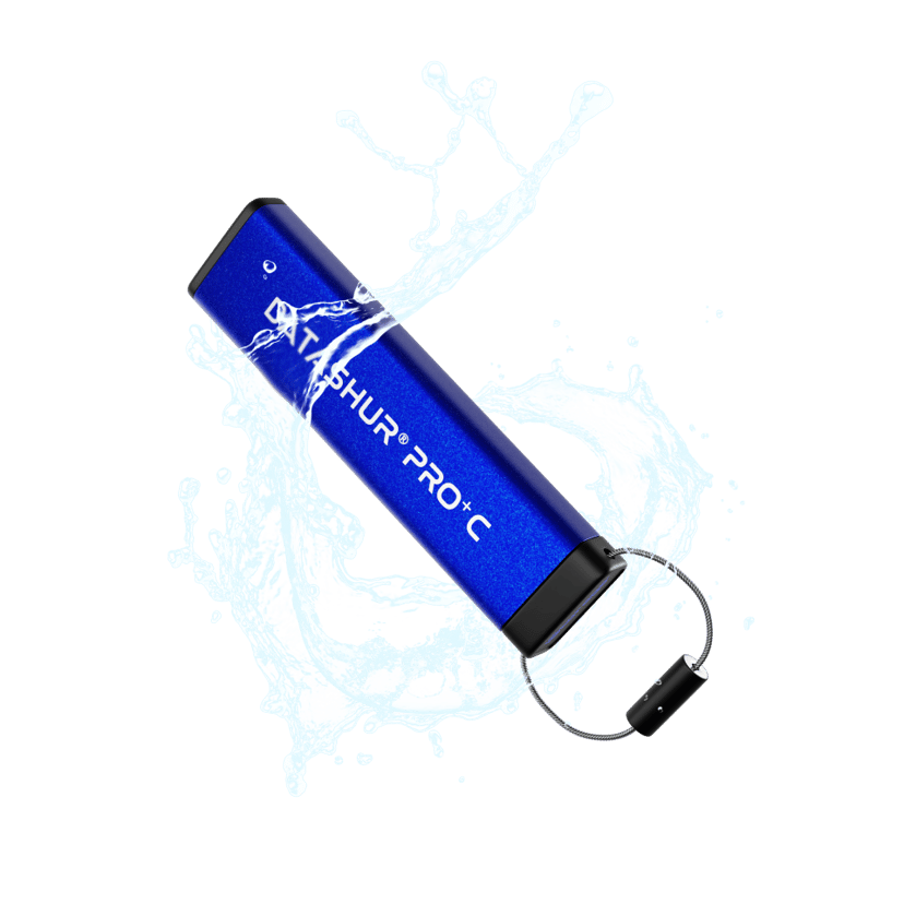Istorage datAshur PRO+C 128GB USB-C Blauw