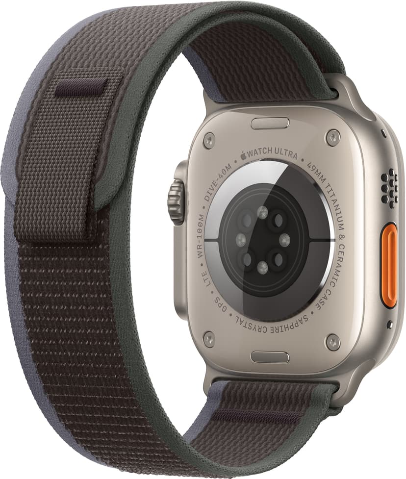 Apple Watch Ultra 2 GPS + Cellular 49mm Titanium Case with Blue/Black Trail Loop S/M Titan