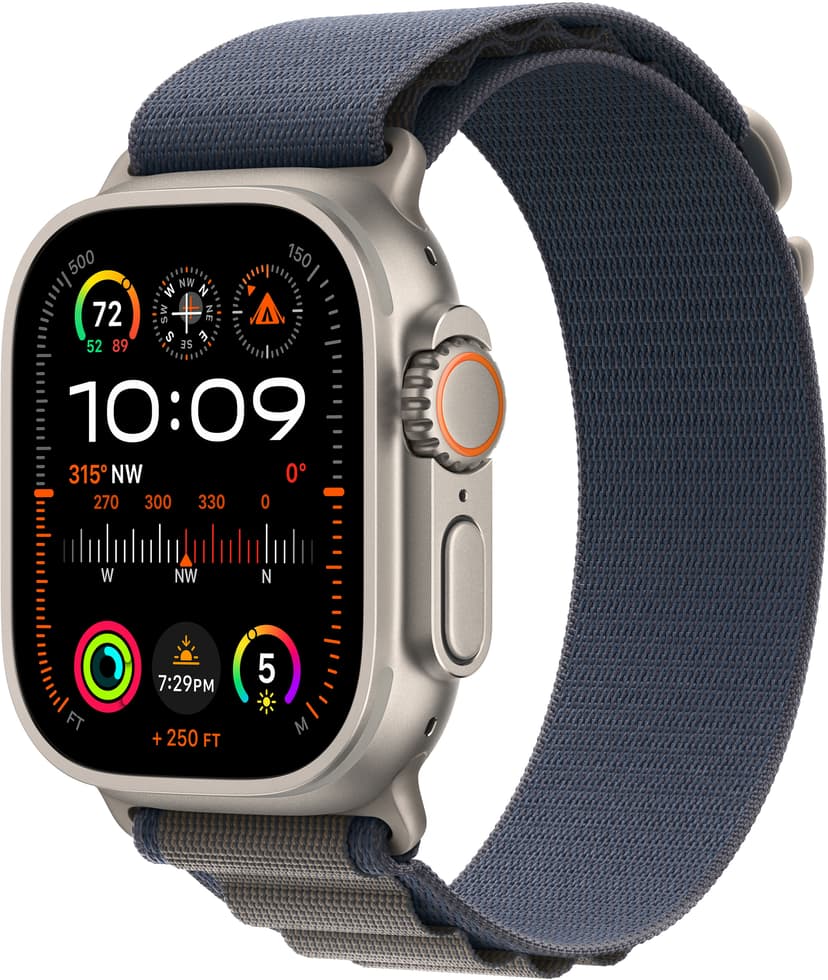 Blue apple watch face hot sale
