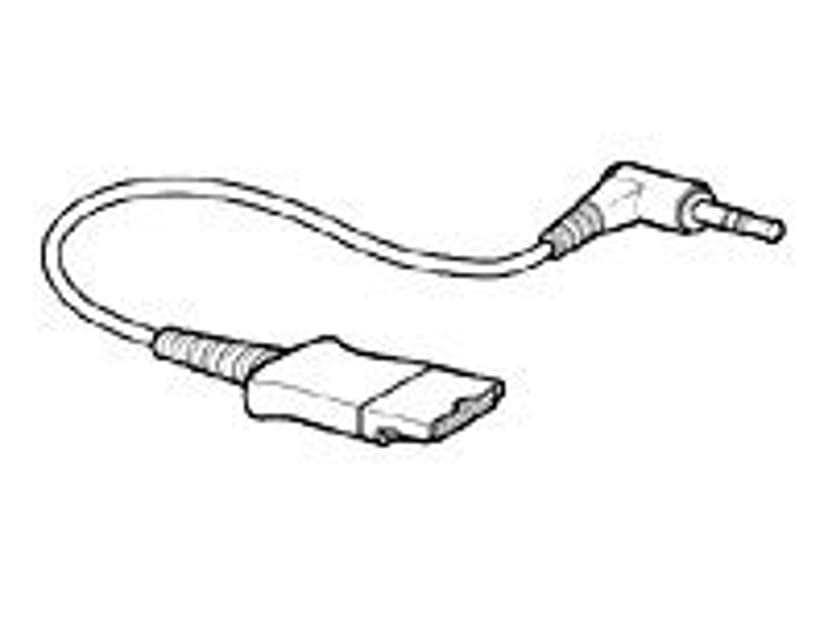 Poly Headset-Adapter Svart
