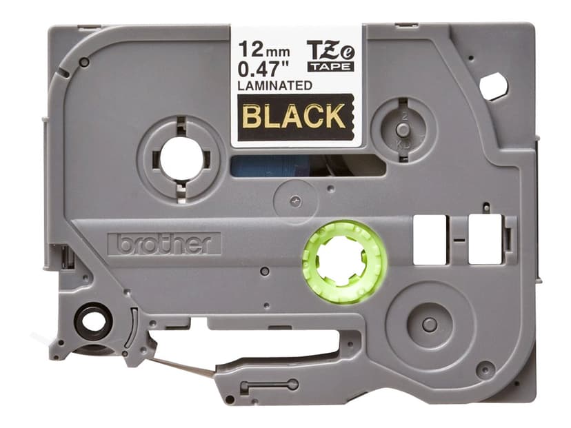 Brother Tape 12mm TZe-334 Goud/Zwart
