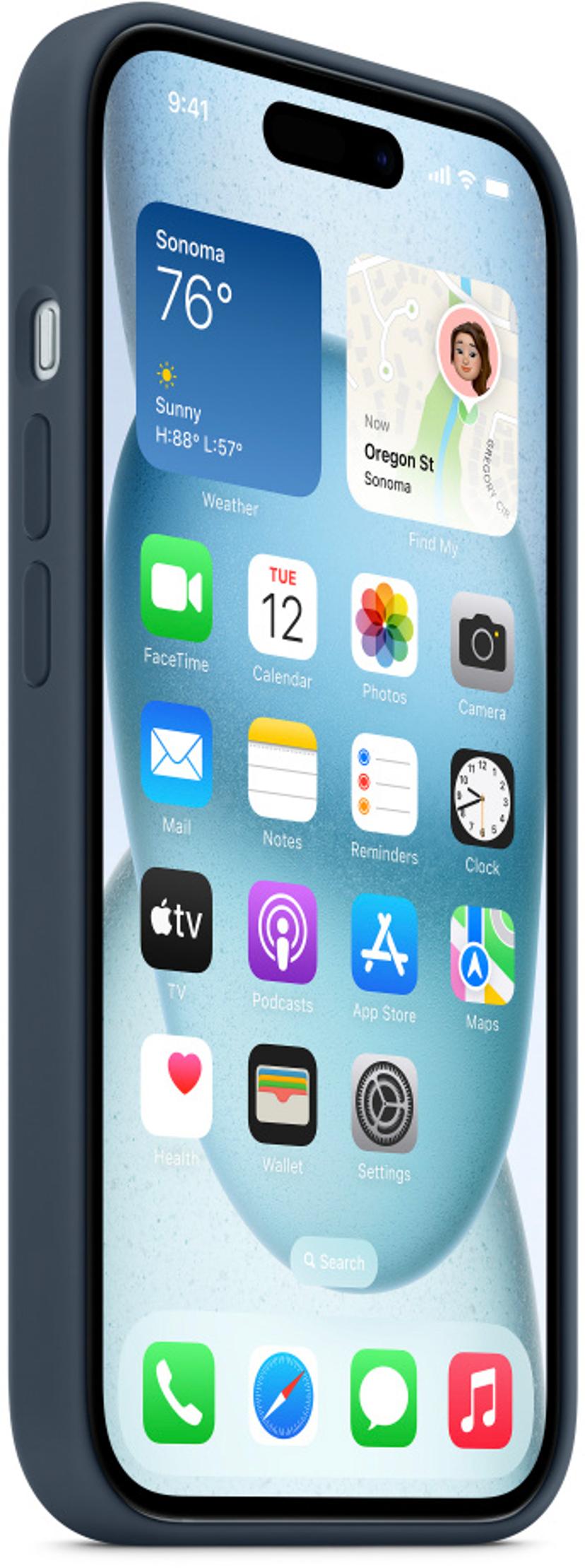 Apple Silicone Case With Magsafe iPhone 15 Laivasto