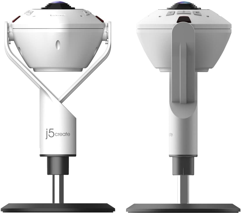 J5 Create JVU368-N 360° AI-driven webbkamera med högtalartelefon
