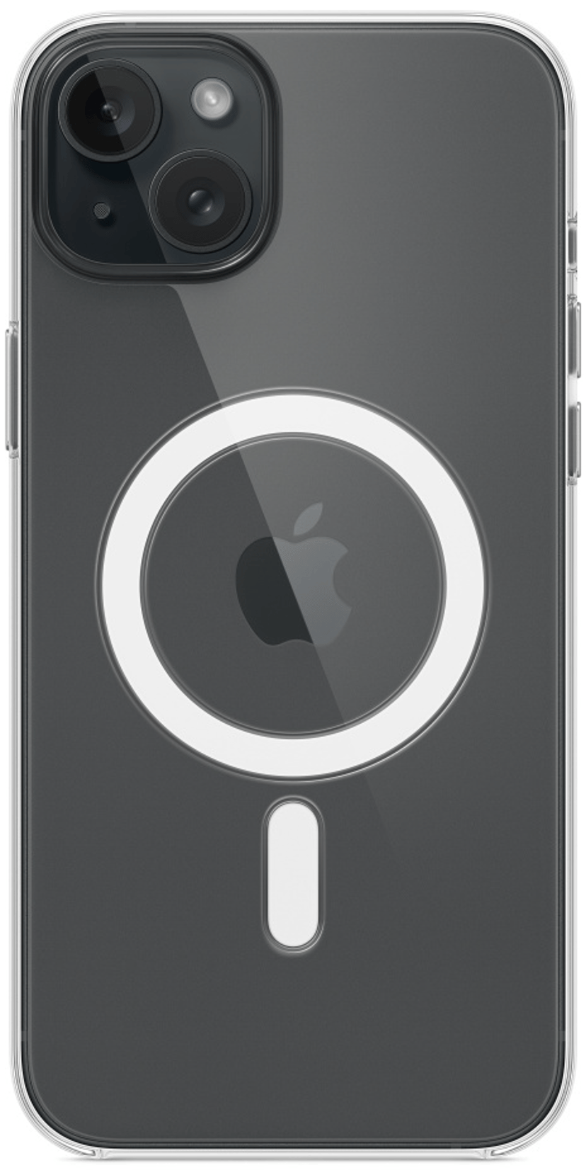 Apple Clear Case With Magsafe iPhone 15 Plus Gjennomsiktig