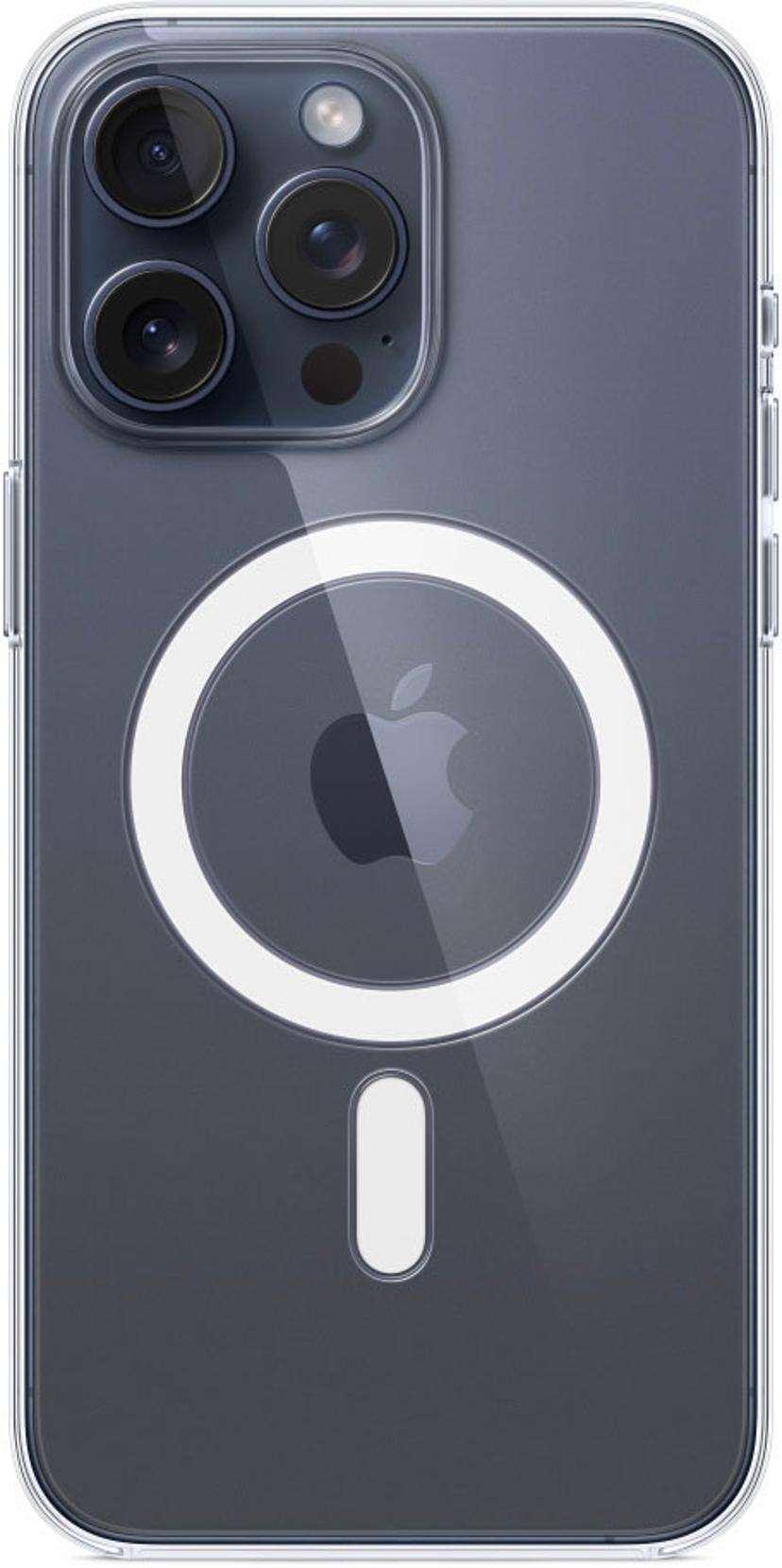 Apple Transparent skal med MagSafe iPhone 15 Pro Max Transparent