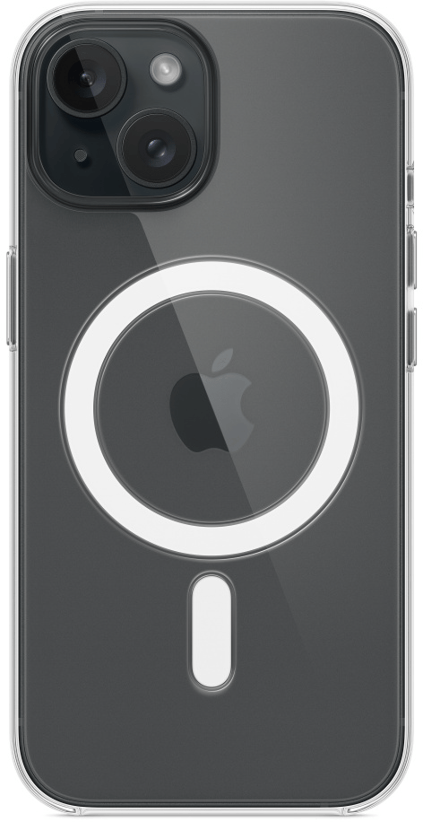 Apple Clear Case With Magsafe iPhone 15 Gjennomsiktig