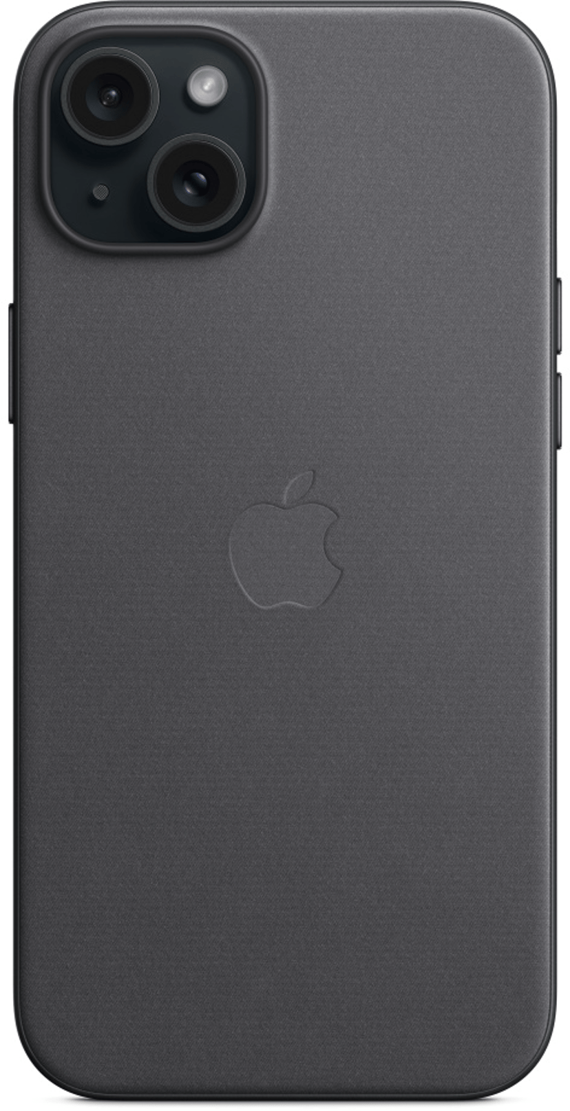 Apple Finewoven Case With Magsafe iPhone 15 Plus Musta