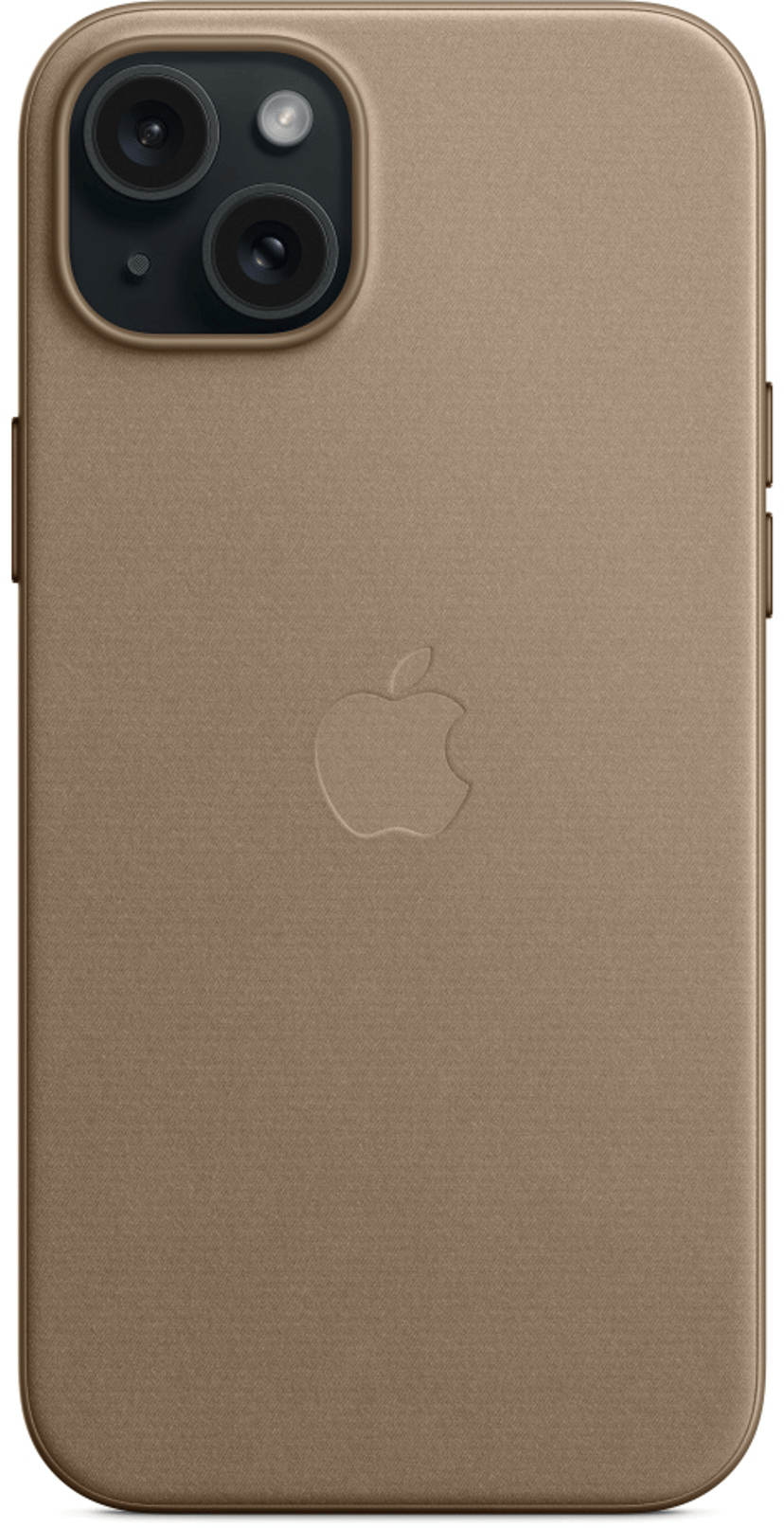 Apple FineWoven-skal med MagSafe iPhone 15 Plus Mullvadsgrå