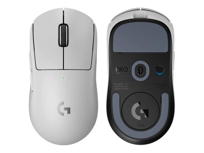 Logitech G Pro X Superlight 2 RF trådløst Mus Hvid