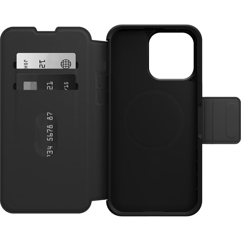 Otterbox Strada Magsafe iPhone 15 Pro Max Musta