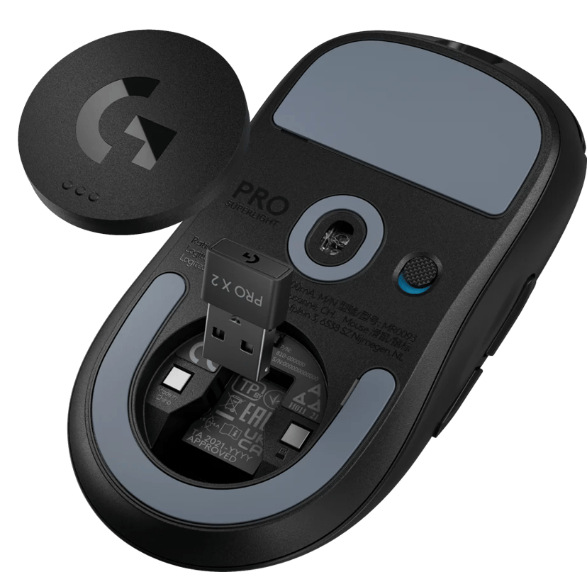 Logitech G Pro X Superlight 2 RF Trådlös