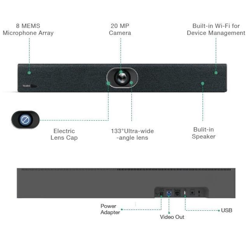 Yealink MVC400-C4-000 Microsoft Teams Small Rooms