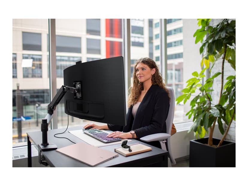 Ergotron LX Desk Mount LCD Arm Mattsvart