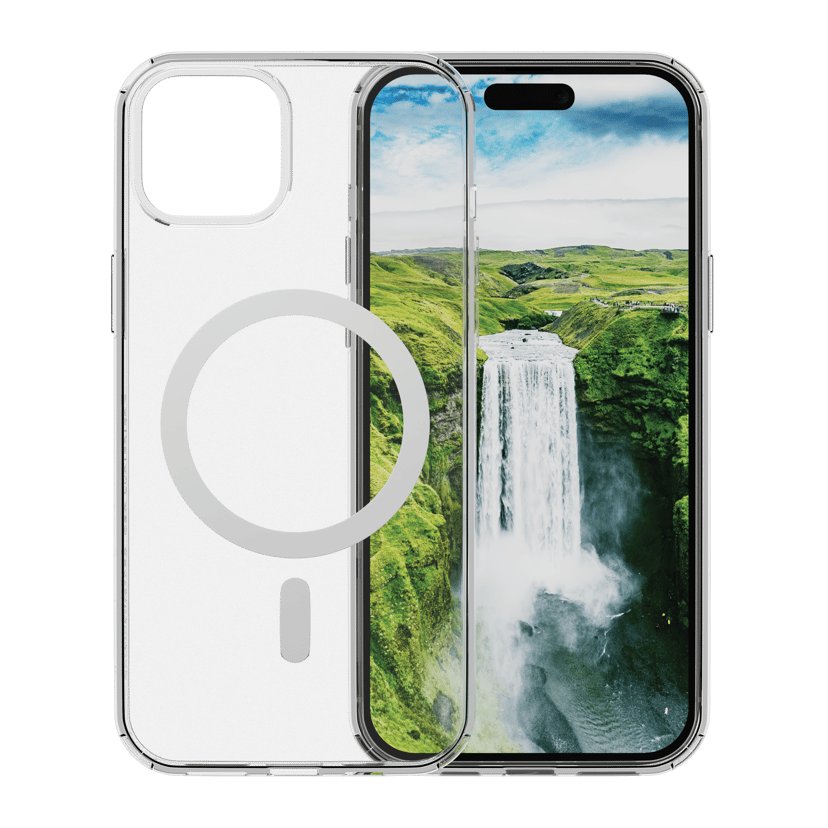 dbramante1928 Iceland Ultra D30 MagSafe iPhone 15 Plus Läpinäkyvä, Valkoinen