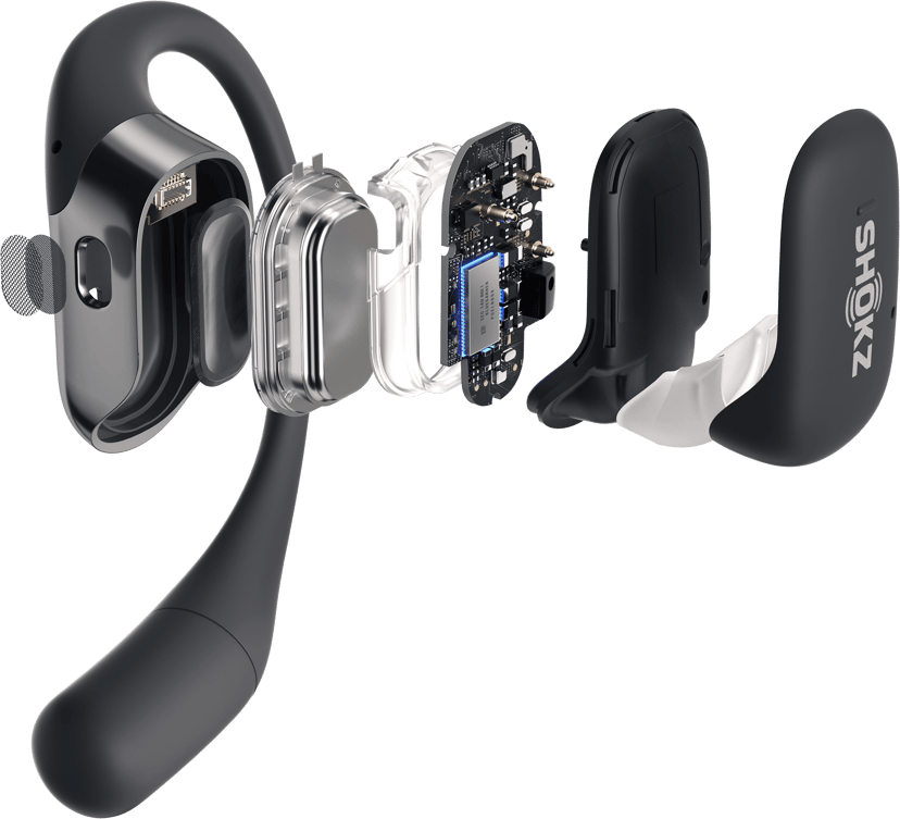 Shokz OpenFit Stereo Svart