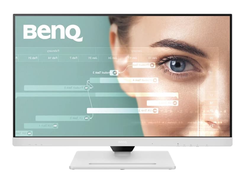 BenQ GW3290QT tietokoneen litteä näyttö 80 cm (31.5") 2560 x 1440 pikseliä Quad HD LED Valkoinen 31.5" 2560 × 1440pixels IPS 16:9 75Hz