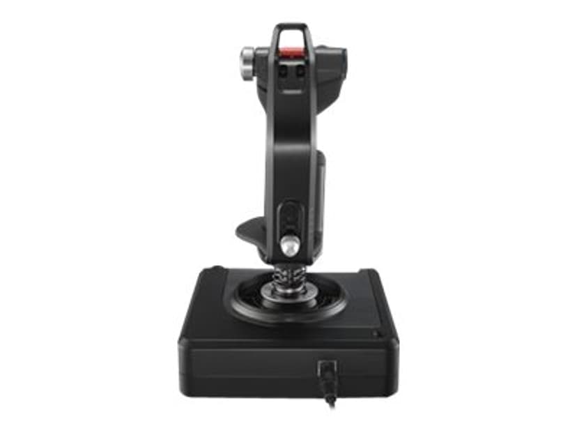 Logitech X52 Professional H.O.T.A.S. Zilver, Zwart