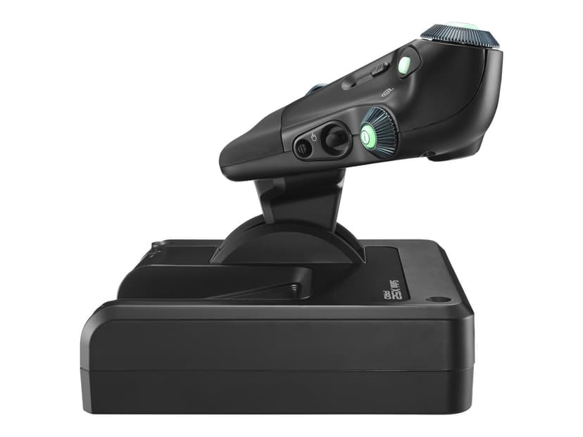 Logitech X52 Pro Flight Control System Silver, Svart