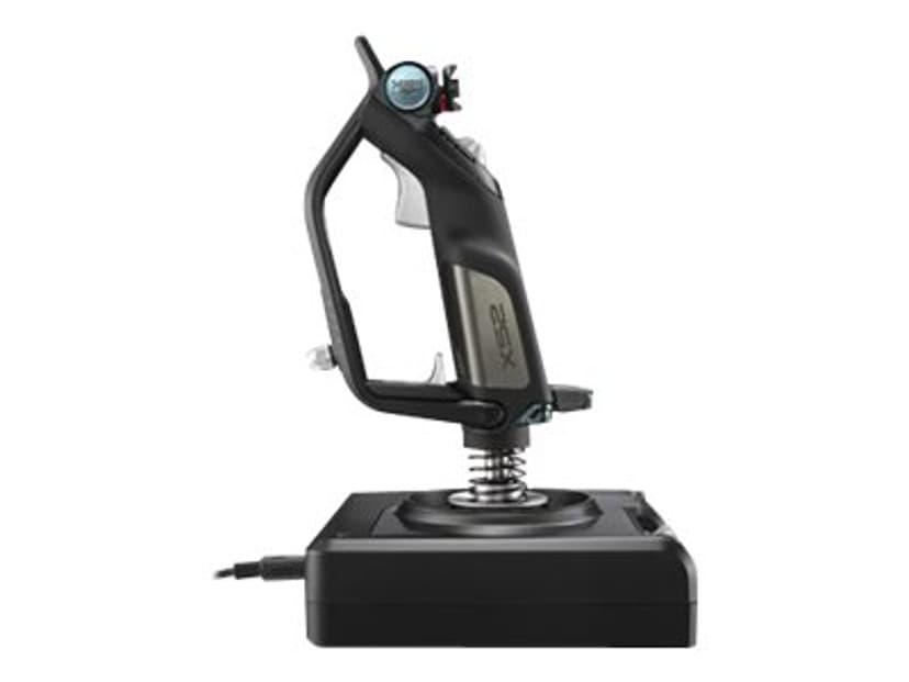 Logitech X52 Pro Flight Control System Silver, Svart