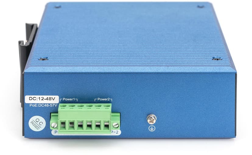 Digitus DN-651157 nettverkssvitsj Håndtert L2 Gigabit Ethernet (10/100/1000) Sort, Blå