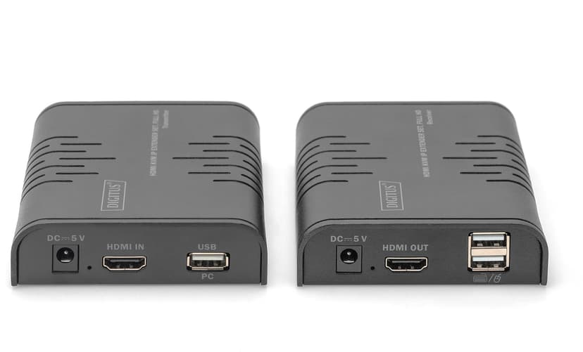 Digitus DS-55529 KVM -kytkin Lähetin & vastaanotin