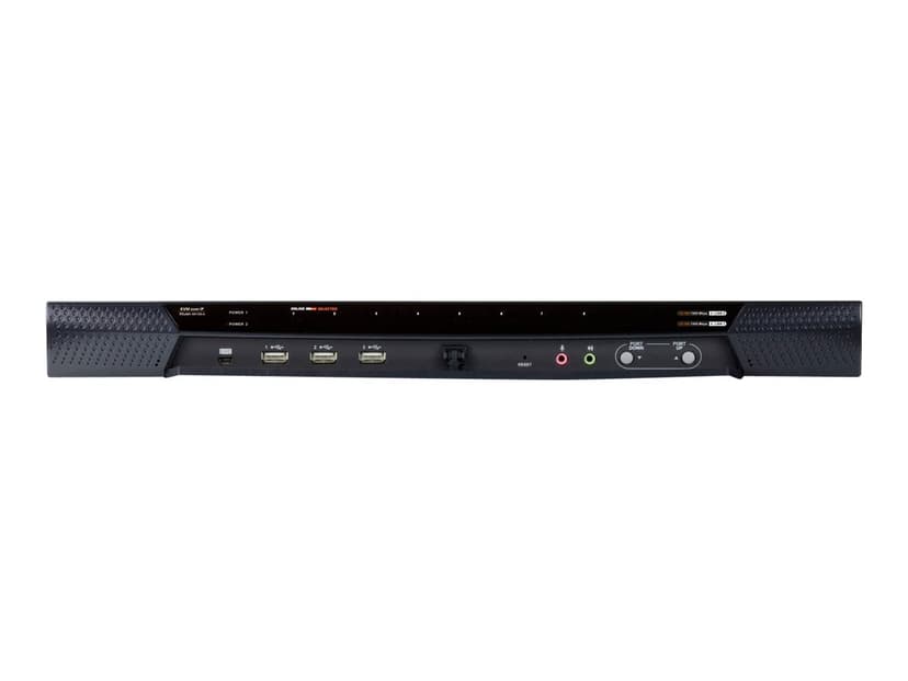 Aten KN1108VA-AX-G KVM-kytkin Musta