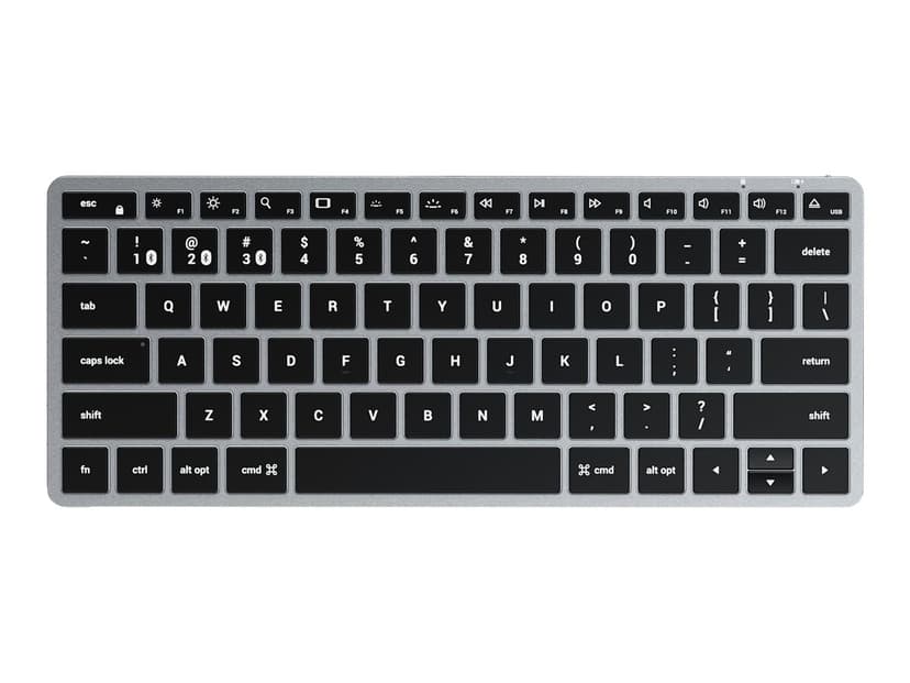 Satechi X1 Keyboard Bluetooth Black/grey #nordic
