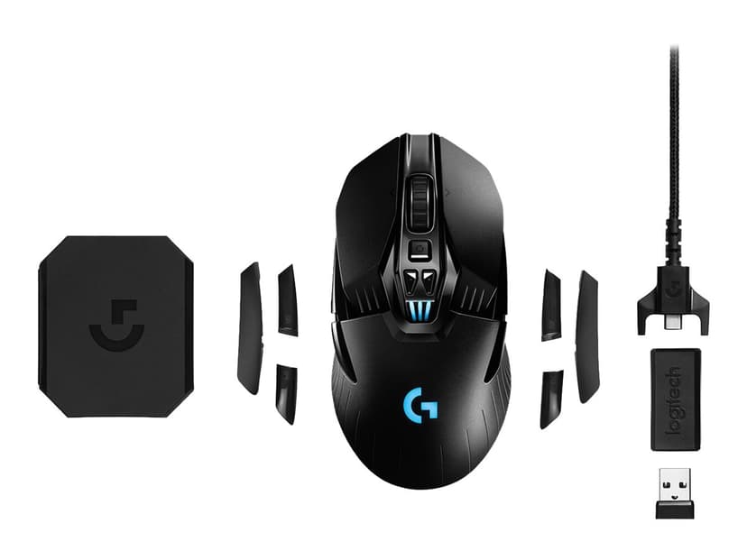 Logitech Wireless Gaming Mouse G903 LIGHTSPEED with HERO 16K sensor RF Trådlös