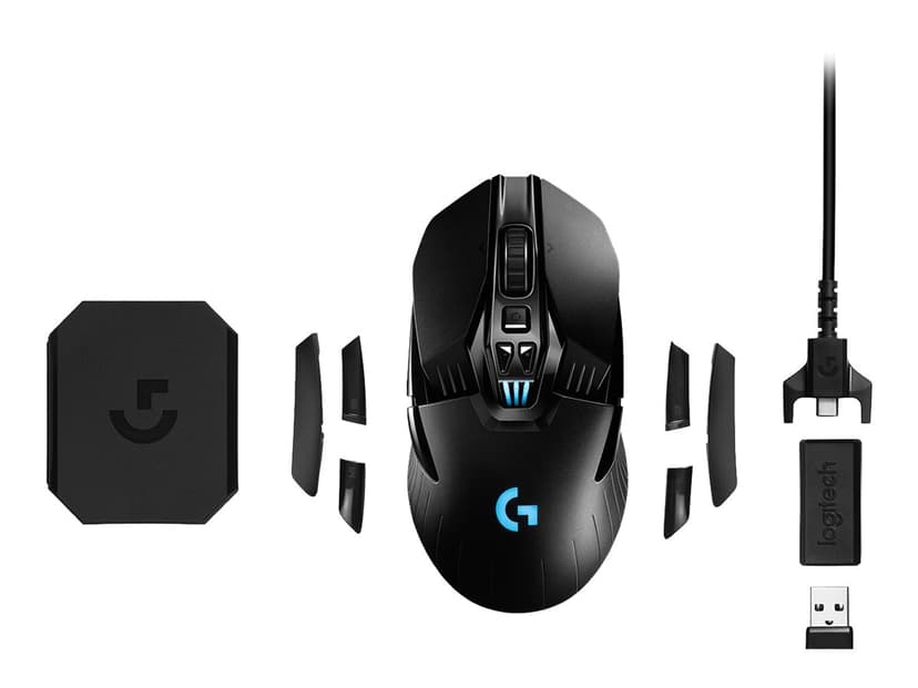 Logitech Wireless Gaming Mouse G903 LIGHTSPEED with HERO 16K sensor RF Trådlös