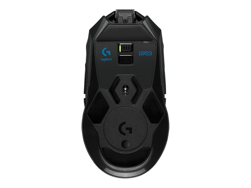 Logitech Wireless Gaming Mouse G903 LIGHTSPEED with HERO 16K sensor RF Trådlös