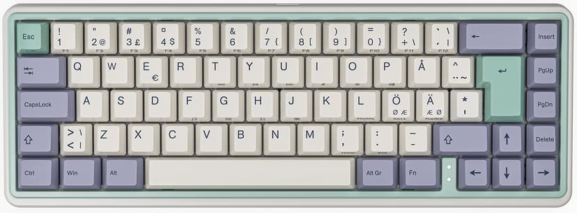 Varmilo VXT68 Minilo Gateron G Pro 2.0 Red Gateron G Pro 2.0 Red Nordisk