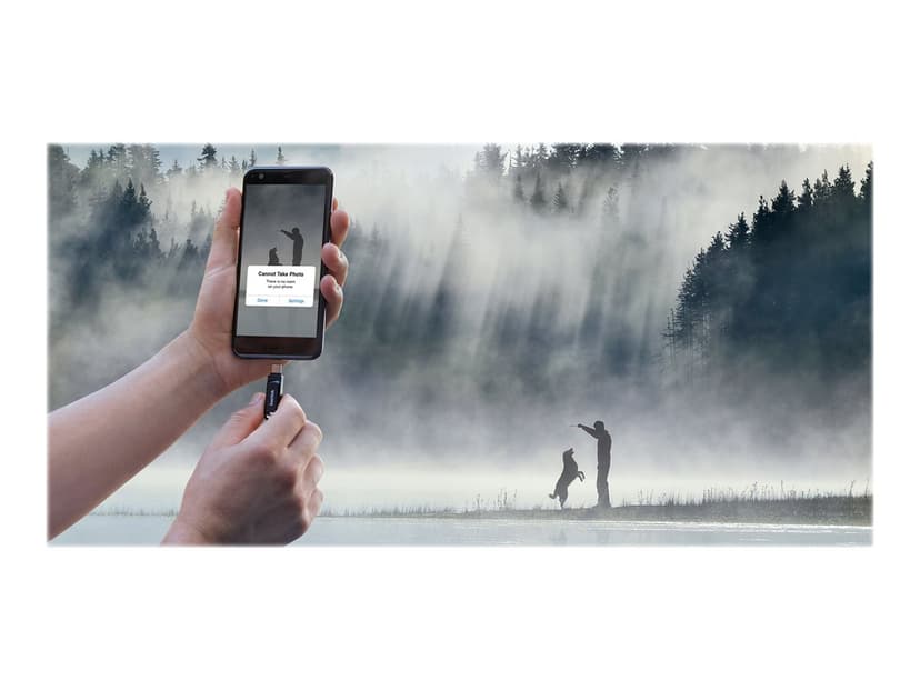 SanDisk Ultra Dual Drive Go 32GB USB-A / USB-C Svart