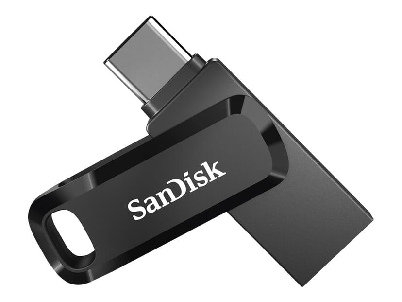 SanDisk Ultra Dual Drive Go Usb-a/c Black 32gb 32GB USB Type-A / USB Type-C Zwart