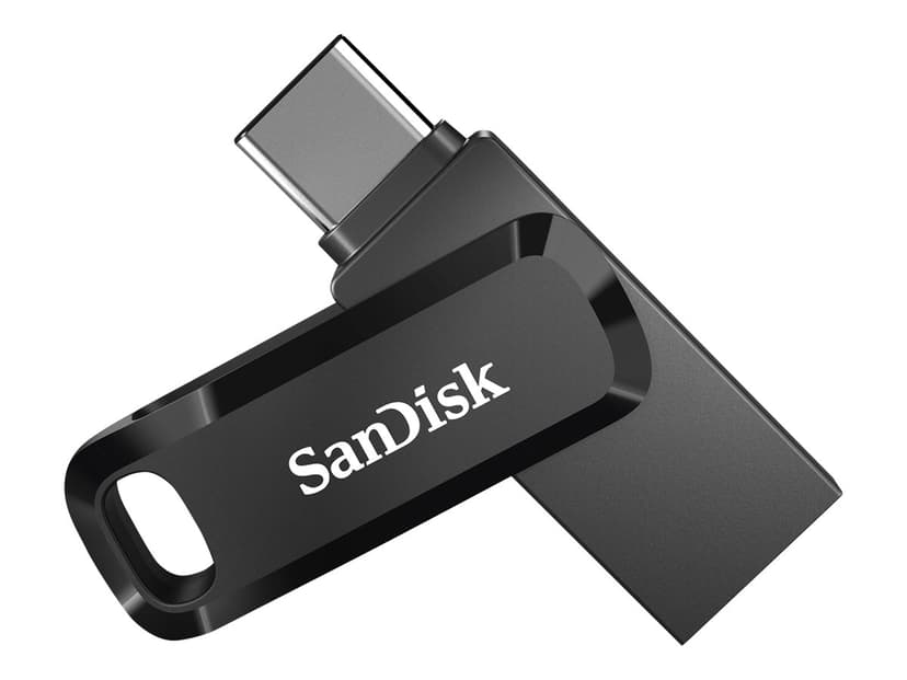 SanDisk Ultra Dual Drive Go Usb-a/c Black 32gb 32GB USB Type-A / USB Type-C Zwart
