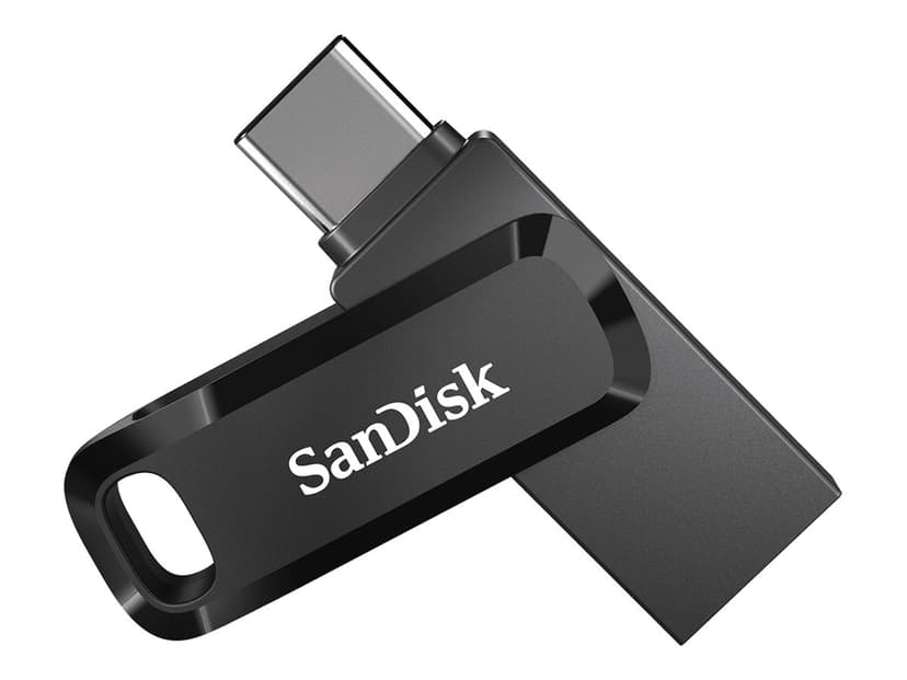SanDisk Ultra Dual Drive Go Usb-a/c Black 64gb 64GB USB Type-A / USB Type-C Zwart