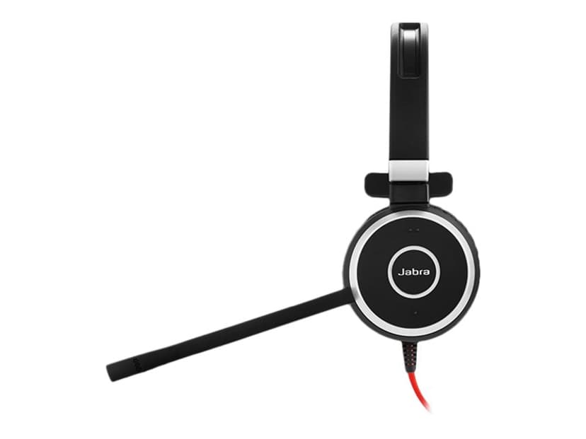 Jabra Evolve 40 ersättningsheadset Röd, Silver, Svart