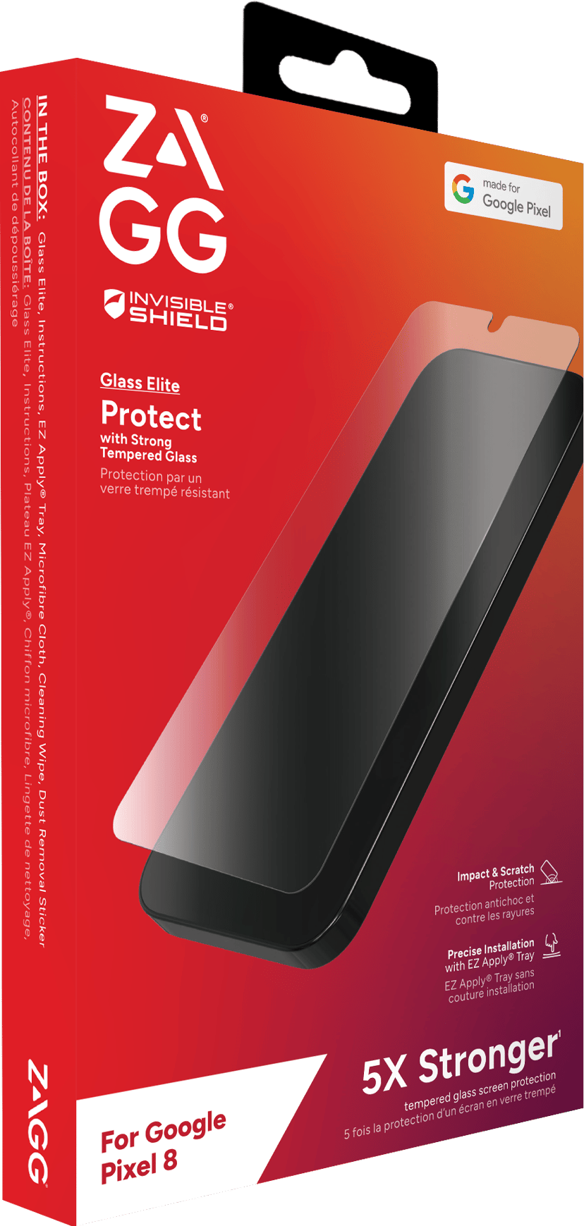 Zagg Invisibleshield Glass Elite skärmskydd Google Pixel 8