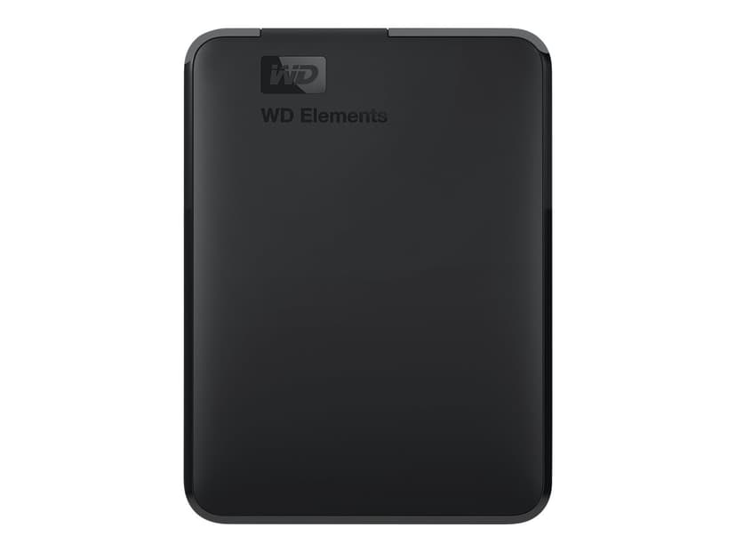 WD Elements Portable 4TB Svart