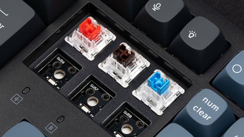 Keychron K10 Pro QMK/VIA K Pro Brown Langallinen & langaton Keychron K Pro Brown Pohjoismainen