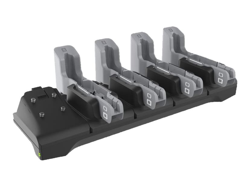 Zebra Charger 4-Slot - ET4X 8" Grå, Svart