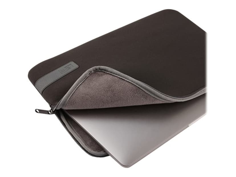Case Logic Reflect Laptop Sleeve 12-13" Black #nl 13" Polyester Zwart