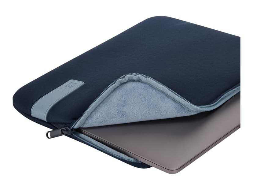 Case Logic Reflect Laptop Sleeve 12-13" Dark Blue #nl 13" Polyester Blauw